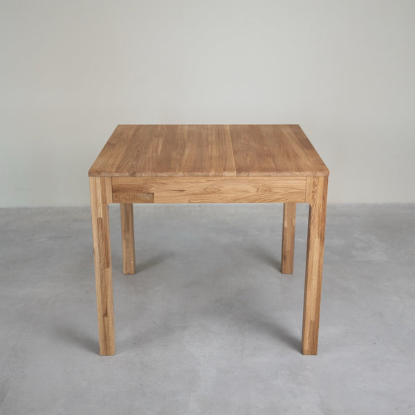 Table à manger extensible en bois massif de chêne Marsi - NordicStory