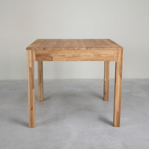 Table à manger extensible en bois massif de chêne Marsi - NordicStory