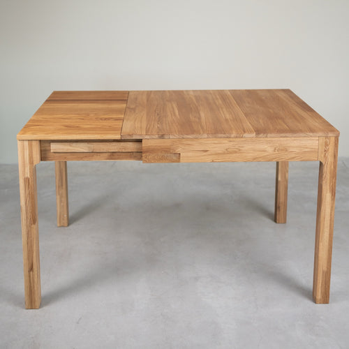 Table à manger extensible en bois massif de chêne Marsi - NordicStory
