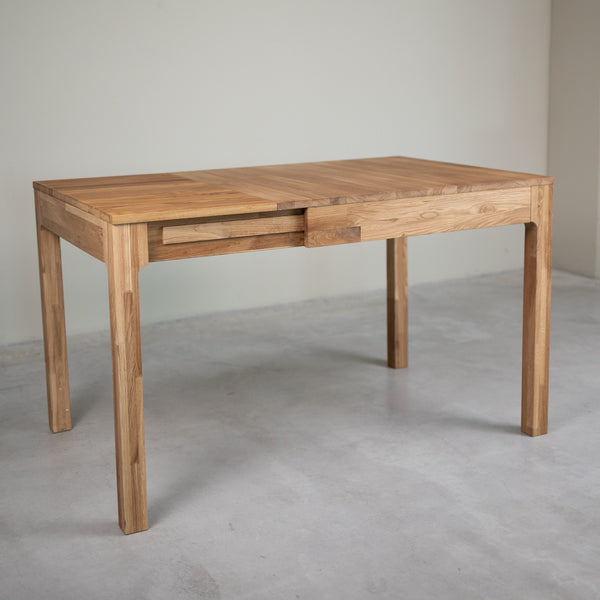Table à manger extensible en bois massif de chêne Marsi - NordicStory
