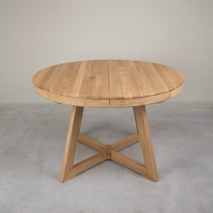 Table à manger en bois massif de chêne durable Valence