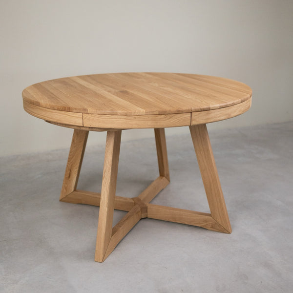 Table à manger en bois massif de chêne durable Valence