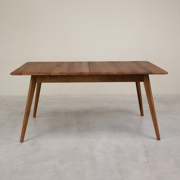 Table à manger extensible en noyer massif