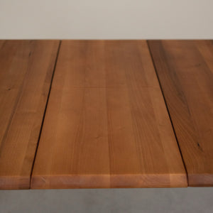 Table à manger extensible en noyer massif