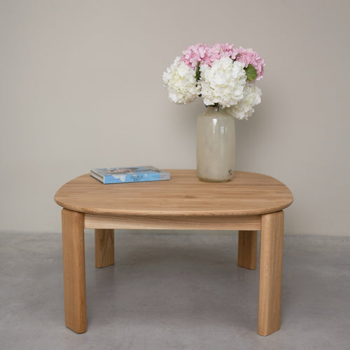 Table basse en bois massif de chêne Victoria - VESKOR