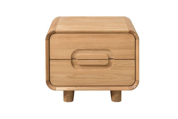 Table de chevet en bois massif de chêne Déo - VESKOR