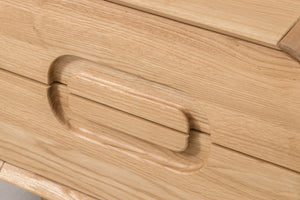 Table de chevet en bois massif de chêne Déo - VESKOR