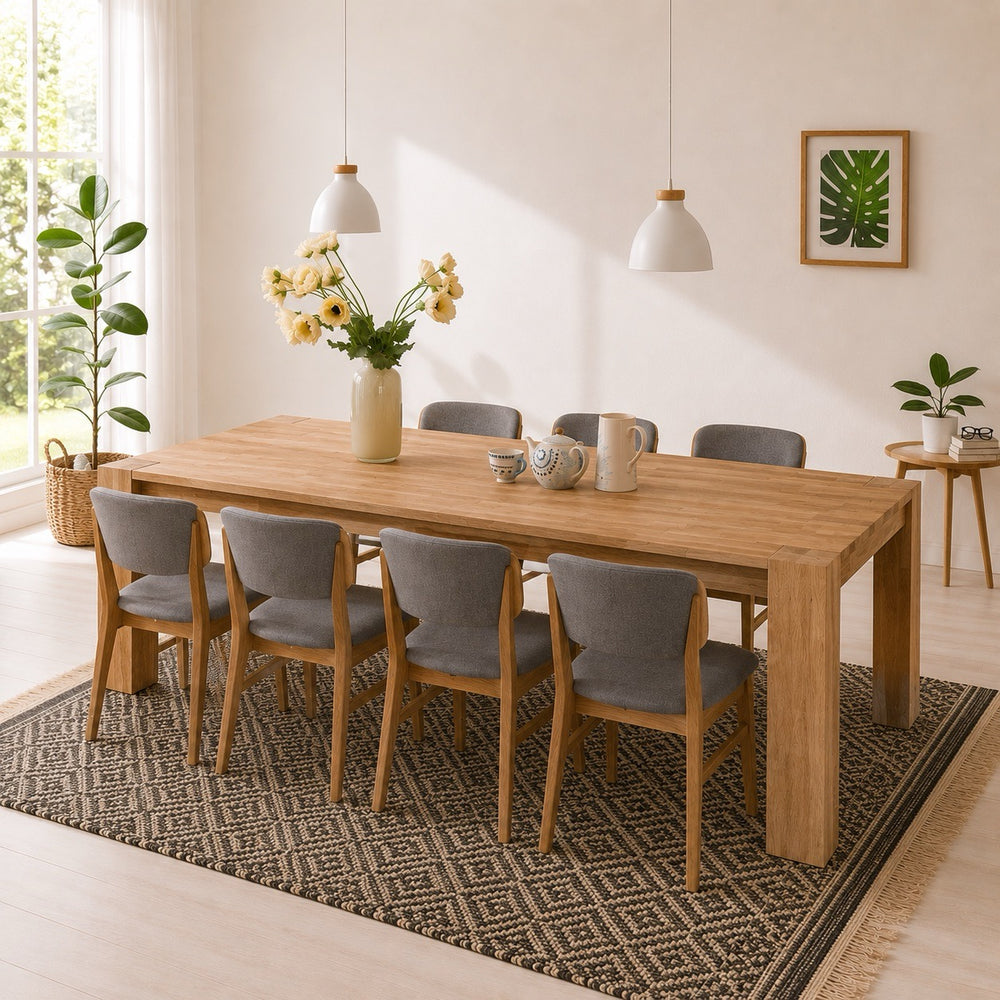Table en bois massifde chêne