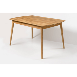 Table à manger rectangulaire extensible en chêne massif Escandi – 140-180/170-210 x 90 x 75 cm - NordicStory