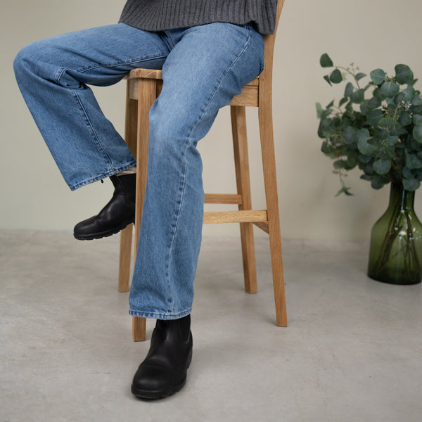Tabouret de bar en chêne massif Provence – NordicStory