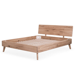 Lit en bois massif Suède - 160 x 200 cm / 180 x 200 cm - VESKOR