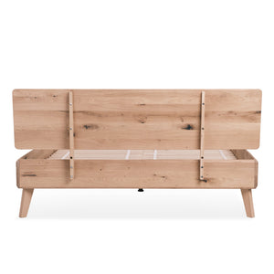 Lit en bois massif Suède - 160 x 200 cm / 180 x 200 cm - VESKOR