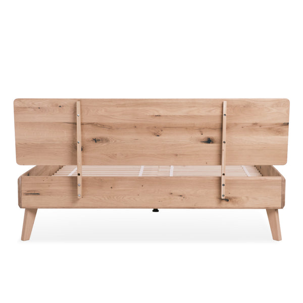 Lit en bois massif Suède - 160 x 200 cm / 180 x 200 cm - VESKOR