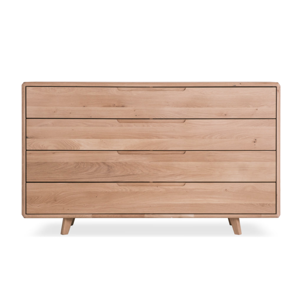 Commode en bois massif de chêne Suède 4.2