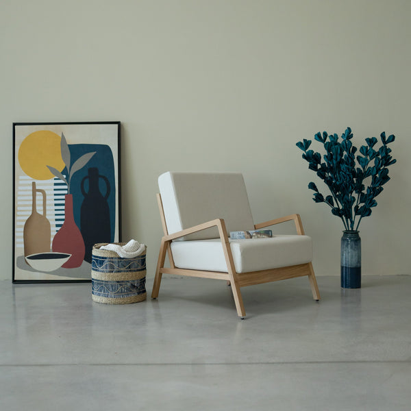 VESKOR Sillón madera maciza SWEDEN