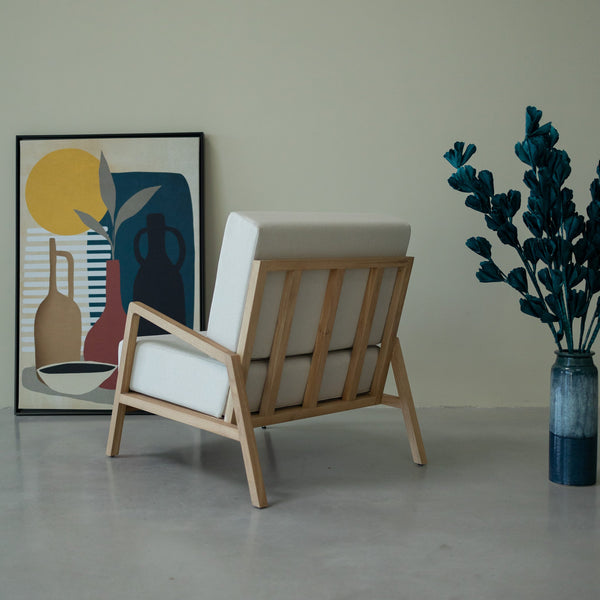 VESKOR Sillón madera maciza SWEDEN