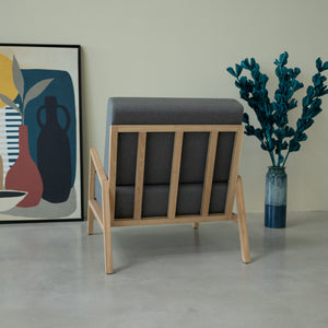 VESKOR Sillón madera maciza SWEDEN