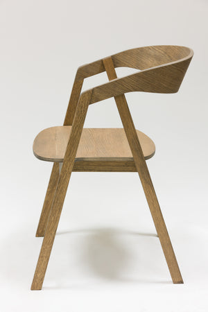 Chaise en bois massif de chêne Knut – Lot de 2 ou 4 chaises - VESKOR