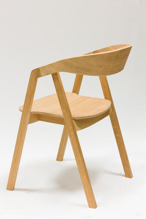 Chaise en bois massif de chêne Knut – Lot de 2 ou 4 chaises - VESKOR