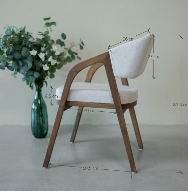 VESKOR Set de 2 Sillas madera maciza SWEDEN