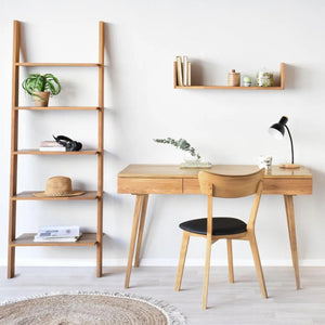 Etagère murale en bois massif de chêne Malmo 1 - VESKOR