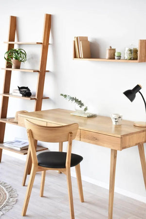 Etagère murale en bois massif de chêne Malmo 1 - VESKOR