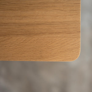 Table à manger extensible en bois massif Dita Veskor