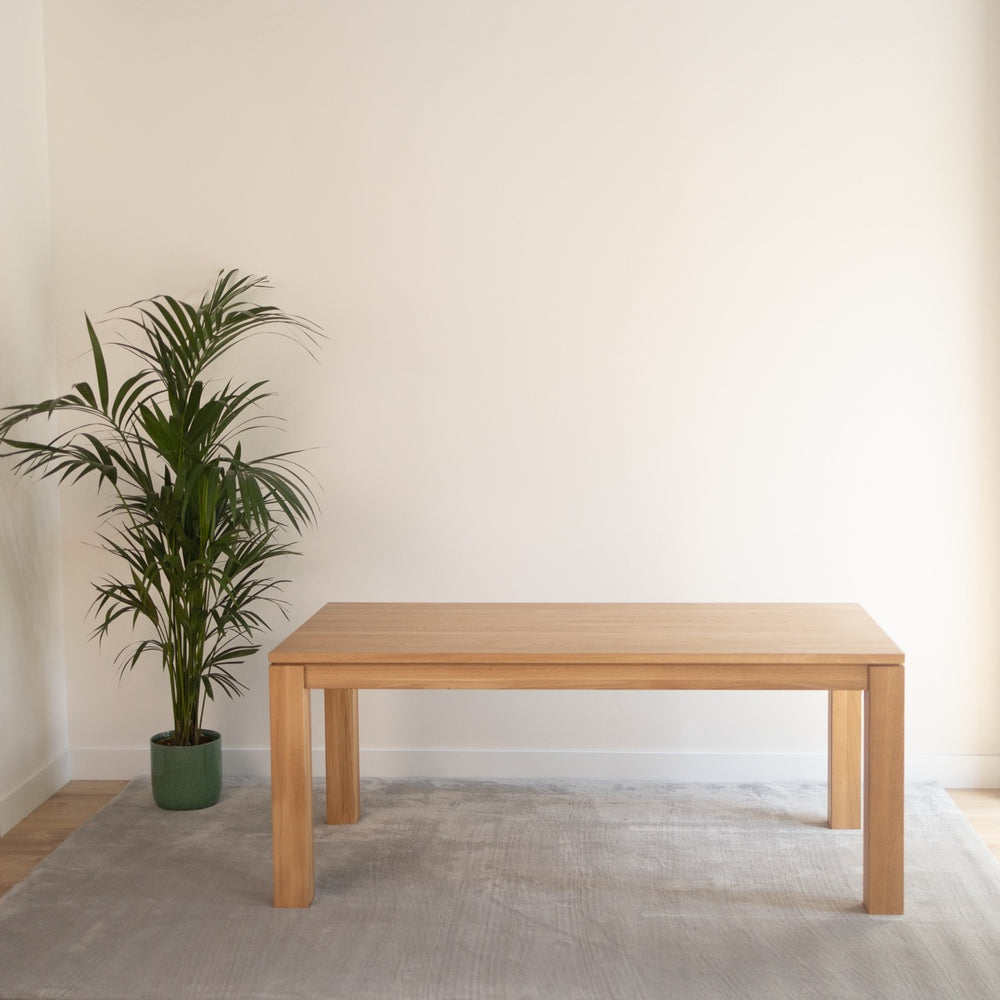 Table à manger fixe en bois massif Lux 2020 Veskor