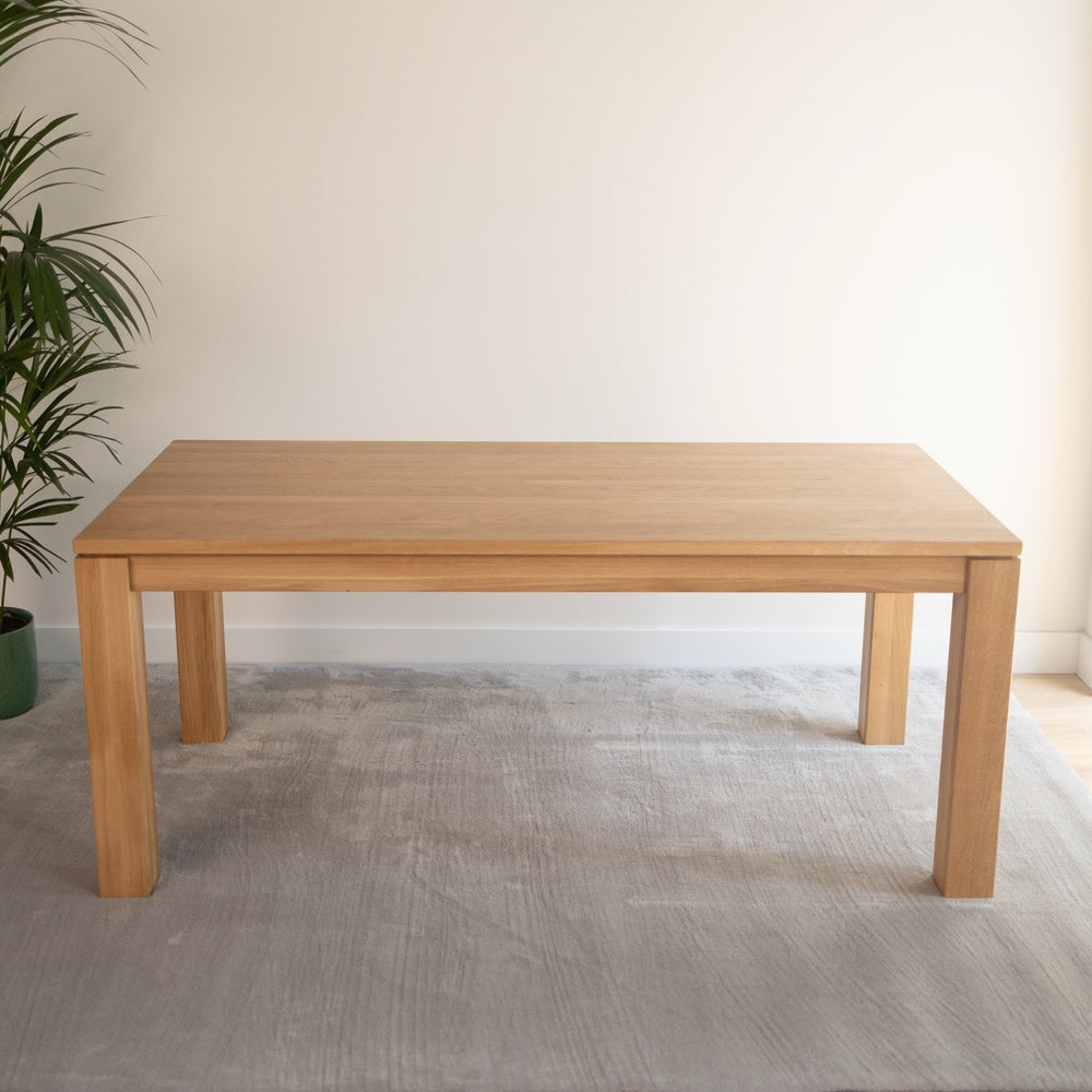 Table à manger fixe en bois massif Lux 2020 Veskor