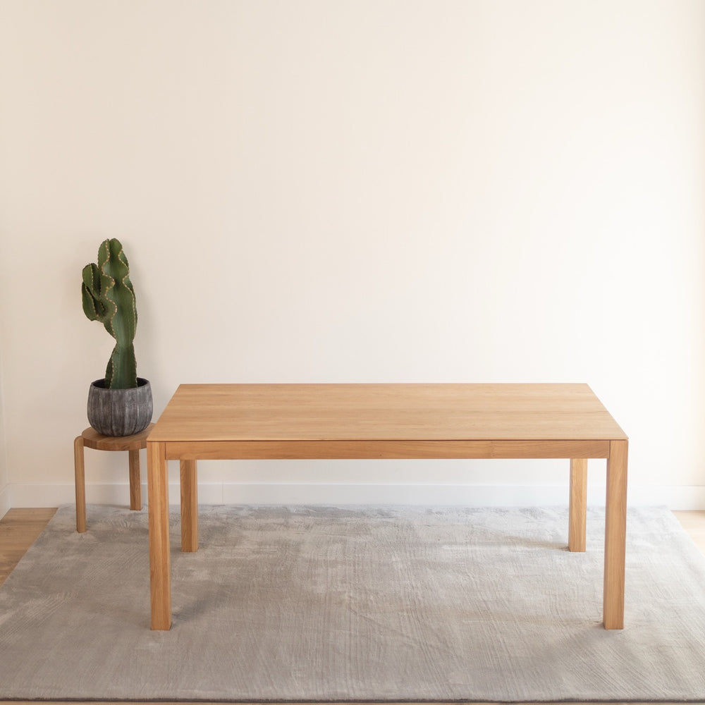Table à manger fixe en bois massif Verdi Veskor
