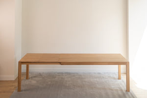 Table à manger extensible en bois massif Verdi Veskor