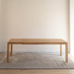 Table à manger extensible en bois massif Verdi Veskor
