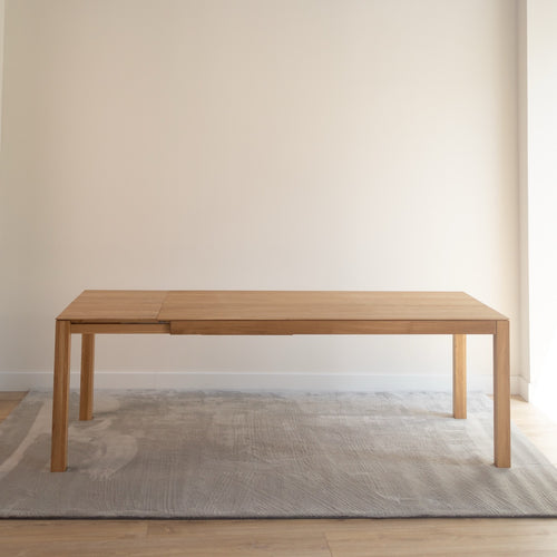 Table à manger extensible en bois massif Verdi Veskor