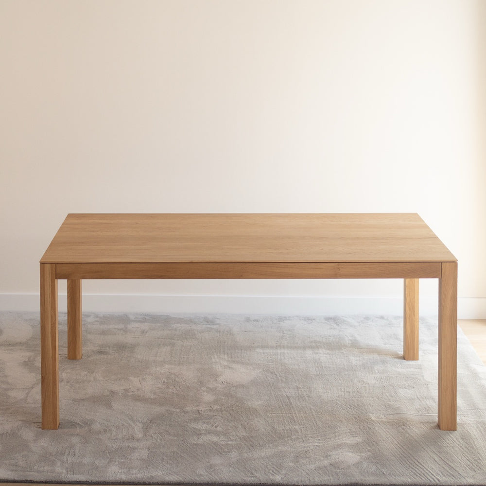 Table à manger fixe en bois massif Verdi Veskor