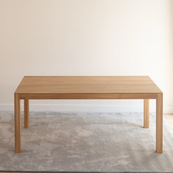 Table à manger extensible en bois massif Verdi Veskor