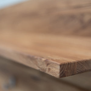 Perchero de pared de madera maciza de roble Pola