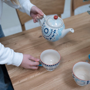 Mesa extensible de comedor de madera maciza de roble L2