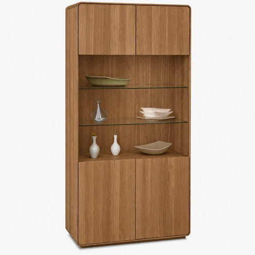Vitrine en bois massif de chêne Genève 22