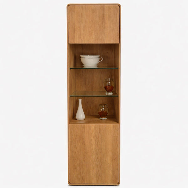 Vitrine en bois massif de chêne Genève 26