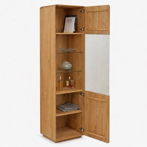 Vitrine en bois massif de chêne Genève 26