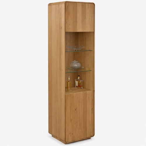Vitrine en bois massif de chêne Genève 26