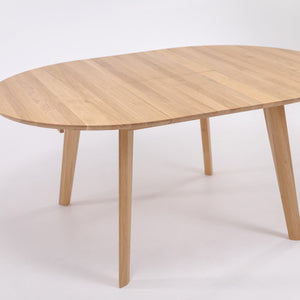 Table à manger extensible en bois massif SAGA - KARPIS