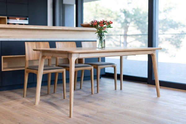 Table à manger fixe en bois massif TOKIO - KARPIS