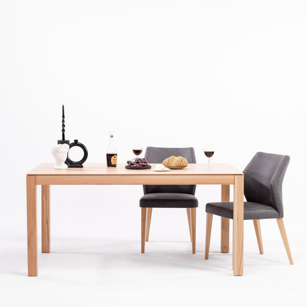 Table à manger extensible en bois massif VERDI - KARPIS