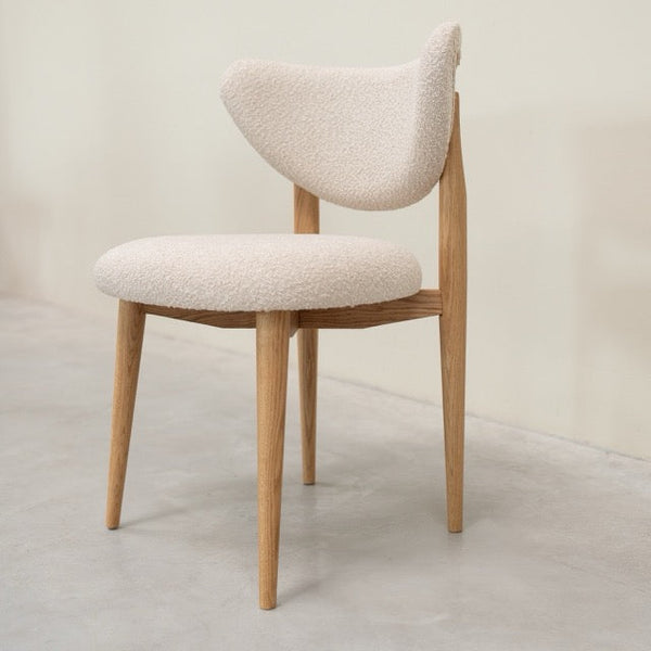 Chaise en bois massif de chêne Nube - Lot de 2 ou 4 chaises - VESKOR