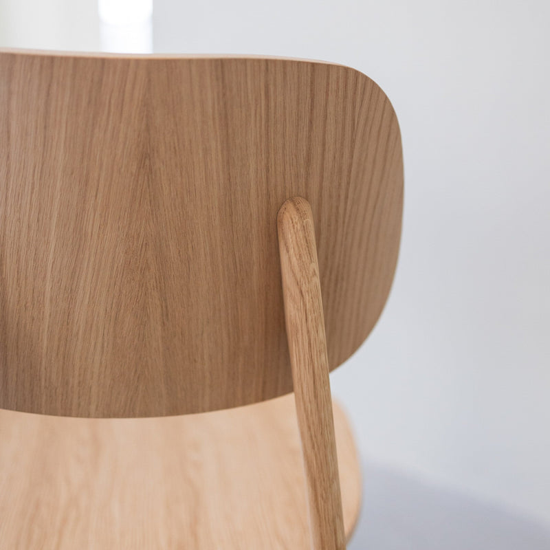 Chaise de salle à manger en bois massif de chêne Varde – Lot de 2 ou 4 chaises - NordicStory