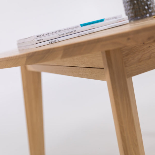 Table à manger extensible en bois massif SAGA - KARPIS