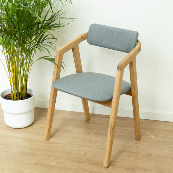 Chaise de salle à manger en bois massif de chêne Soho - Lot de 2 ou 4 chaises  - VESKOR