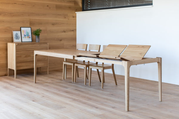 Table à manger extensible en bois massif CREATIV - KARPIS