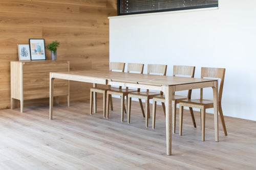 Table à manger extensible en bois massif CREATIV - KARPIS